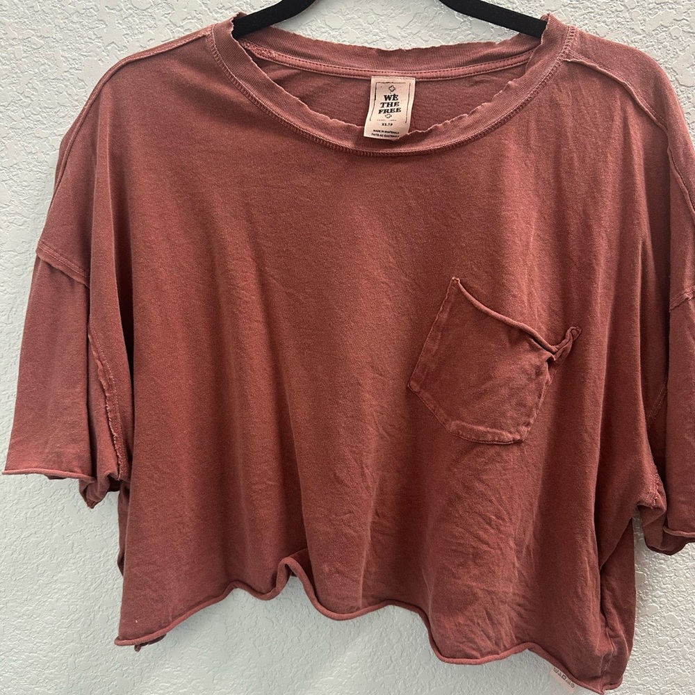 We The Free Cropped tee